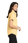 Women's Short Sleeve Easy Care Shirt - Yellow