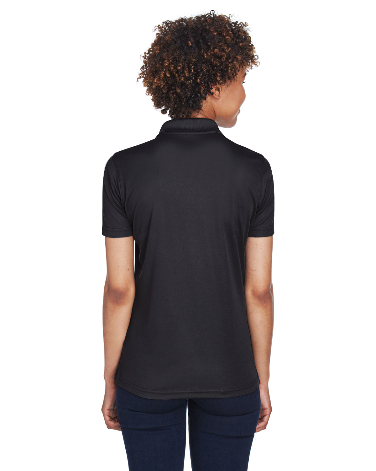 Women's Cool & Dry Mesh Piqué Polo - Black