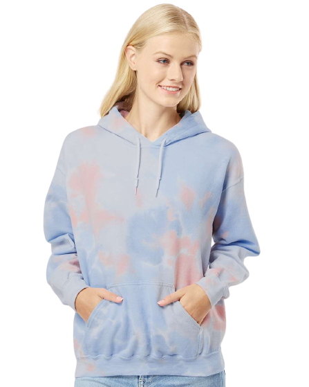 Unisex Blended Hoodie - Coral Dream