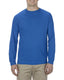American Apparel AL1304 - Unisex Heavyweight Cotton Long-Sleeve T-shirt - Royal