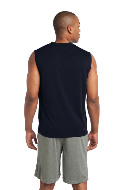 Men's Sleeveless PosiCharge Competitor Tee - True Navy