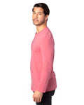 Unisex Ultimate Long-Sleeve T-Shirt - Red Heather