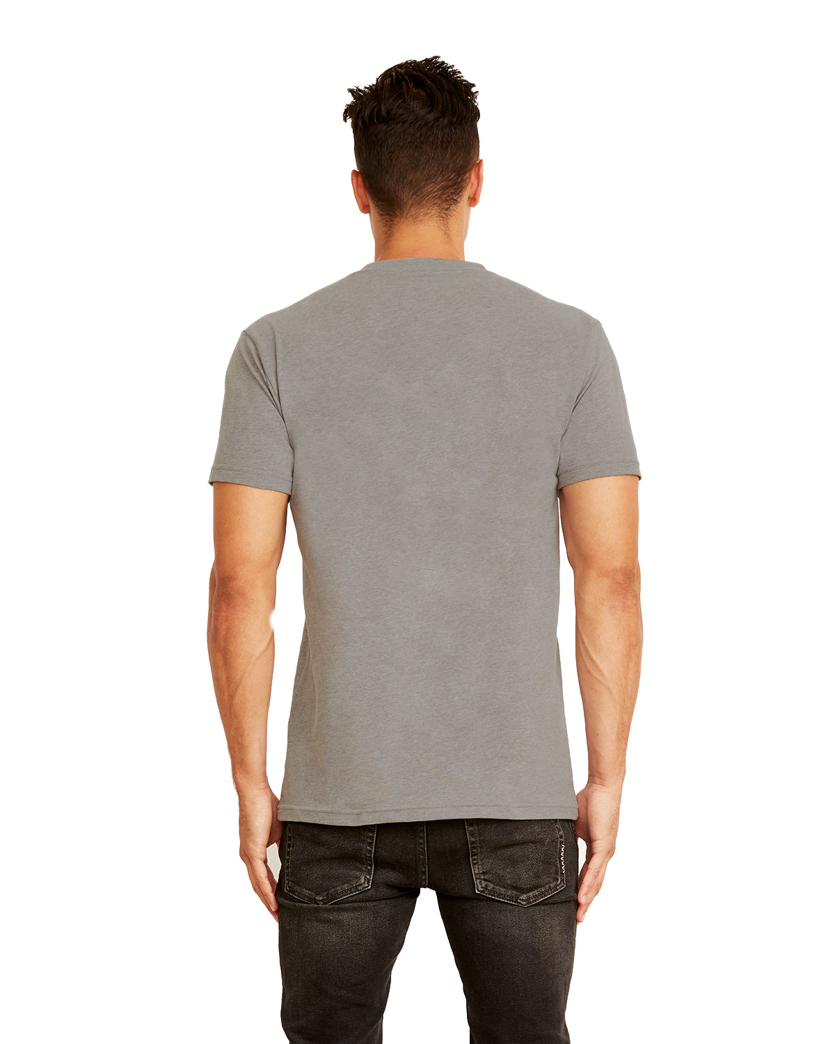 Men's Sueded Crew - Dark Heather Gray