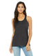 Bella + Canvas B8800 - Women's Flowy Racerback Tank - Heather Dark Gray