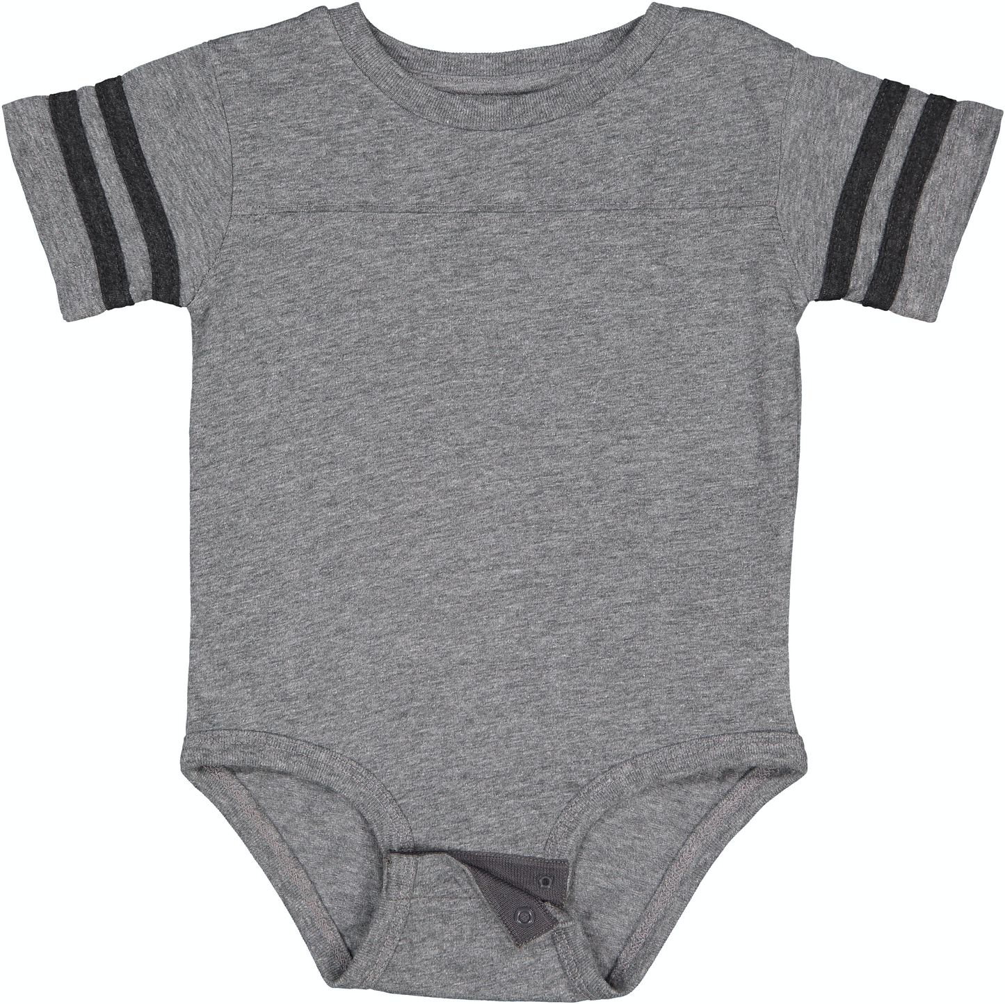 Infant Football Bodysuit - Gran Heather / Vintage Smoke