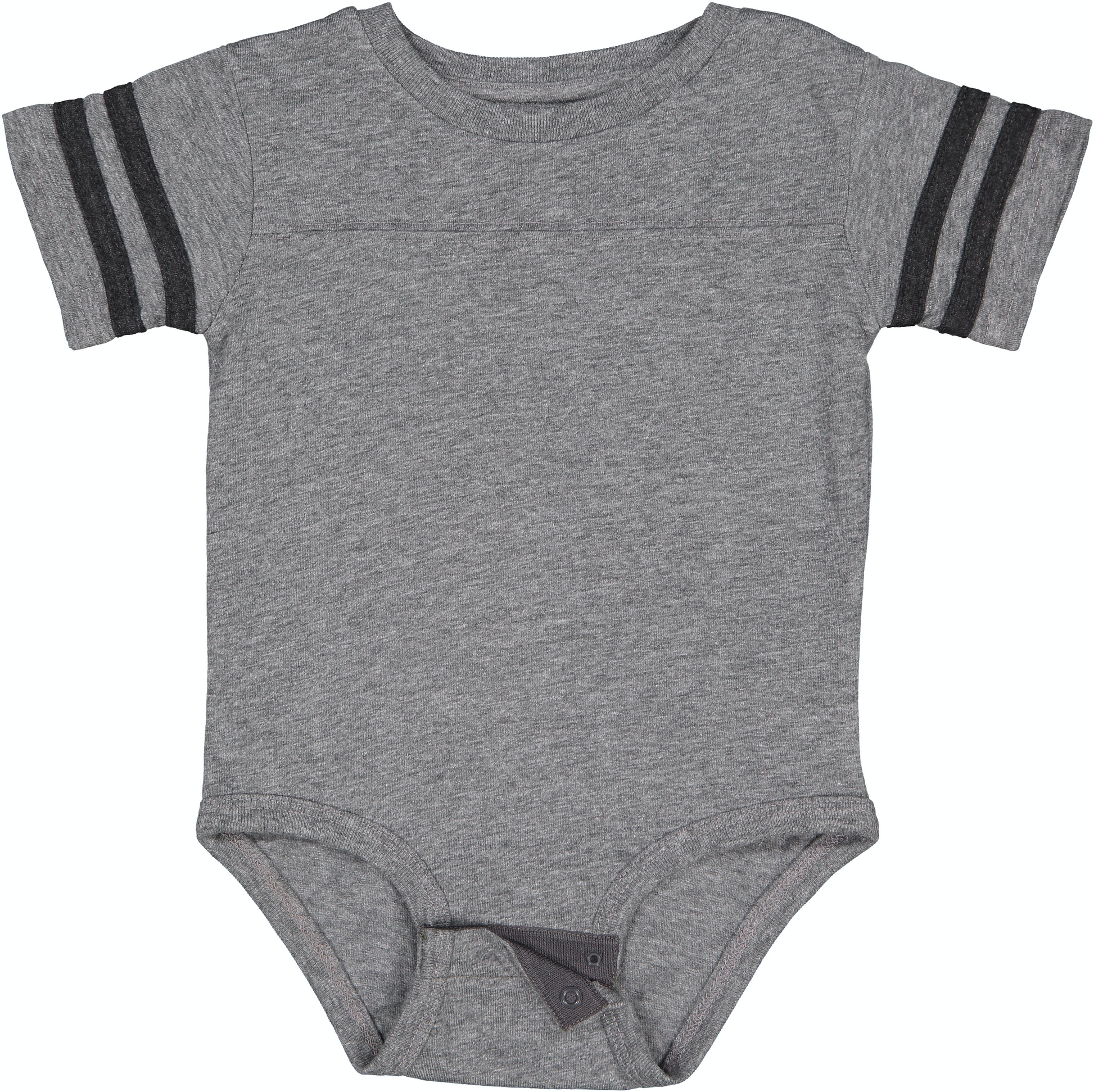 Infant Football Bodysuit - Gran Heather / Vintage Smoke