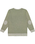 Harborside Melange French Terry Pullover - Military Green Melange