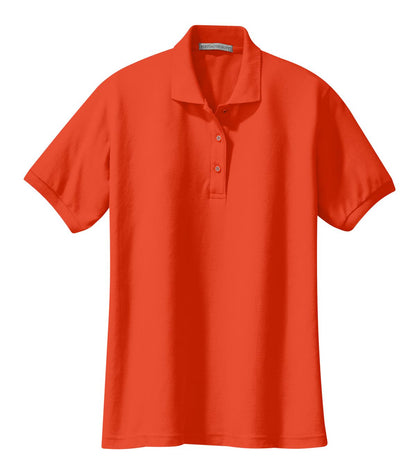 Women's Silk Touch Polo - Orange