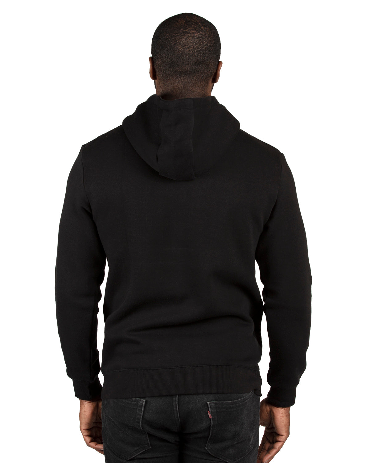 Unisex Ultimate Fleece Pullover Hoodie - Black