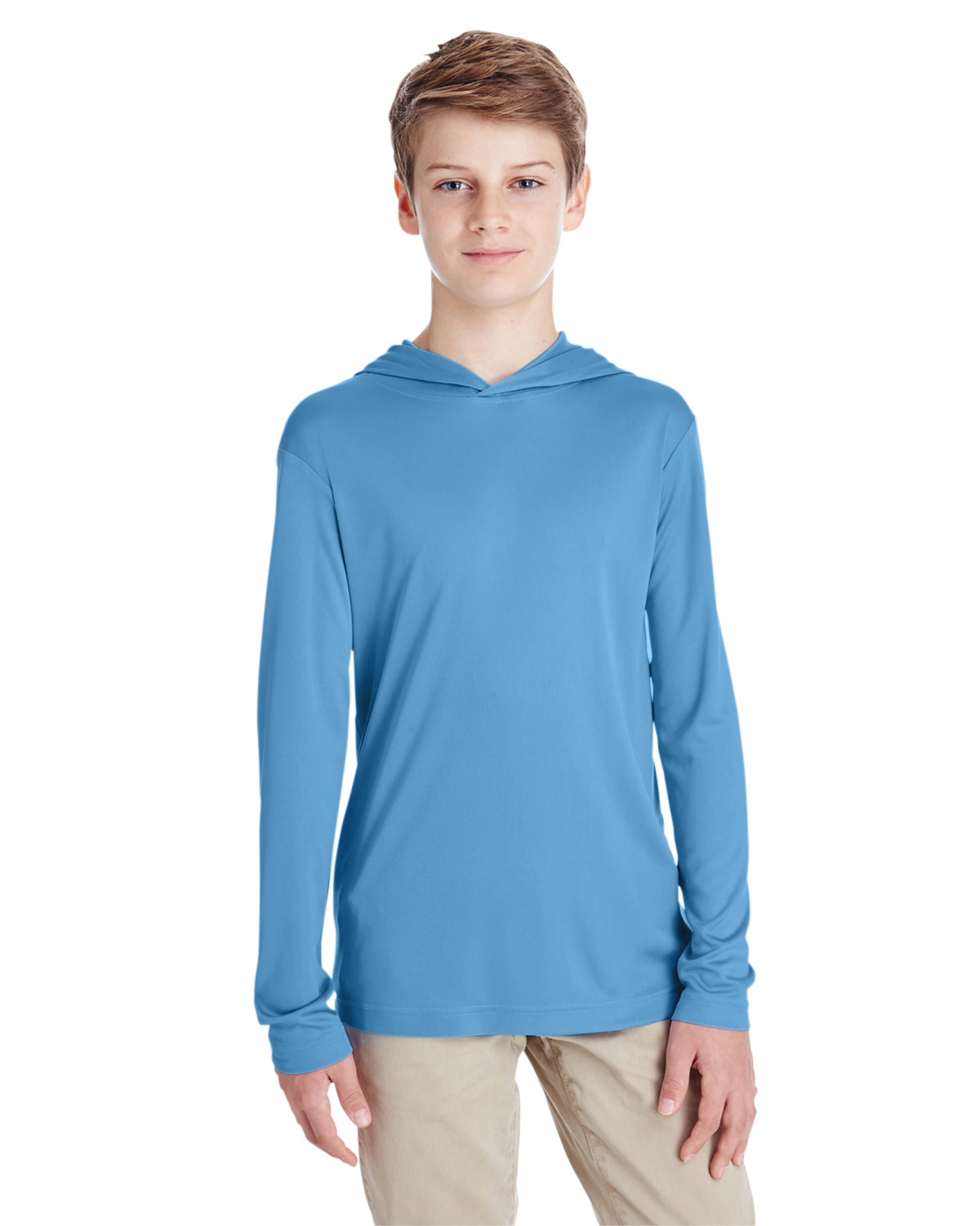 Youth Zone Performance Hoodie - Sport Light Blue