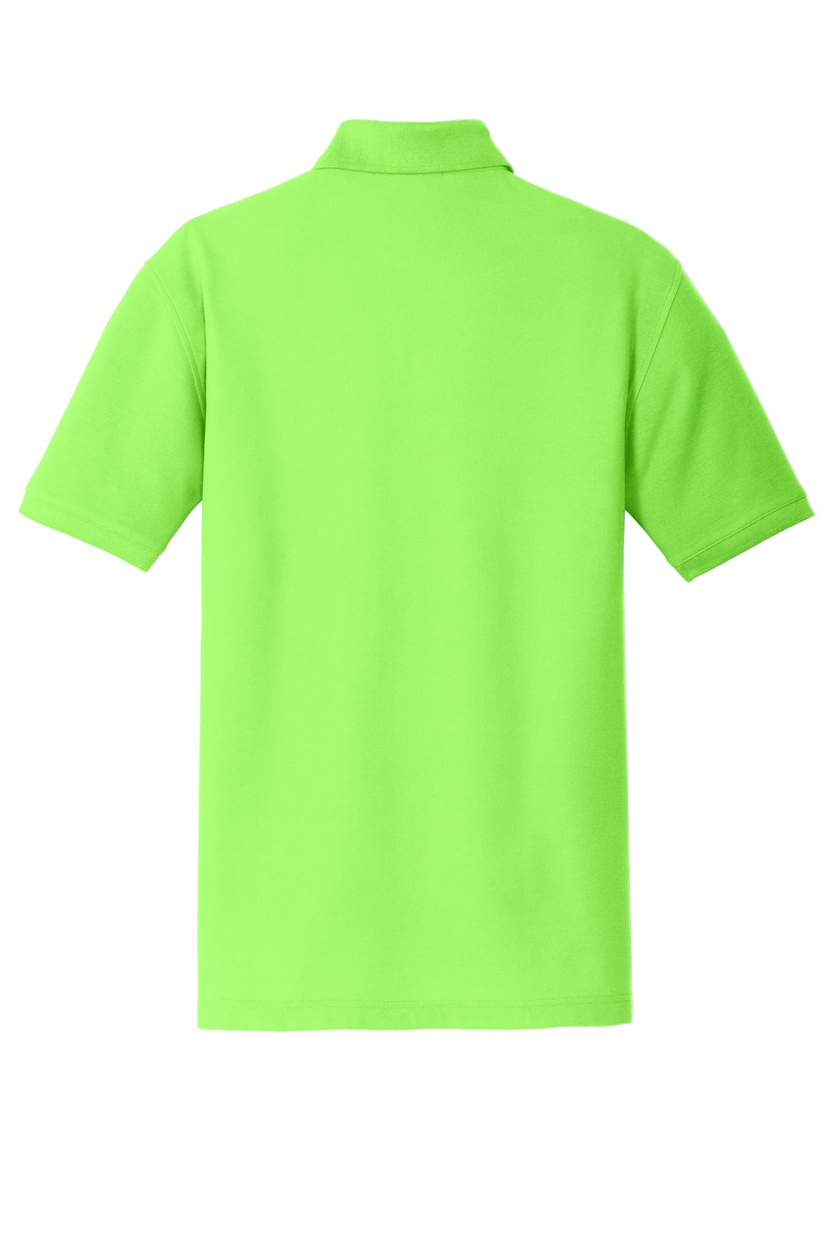 Unisex Core Classic Pique Polo - Lime