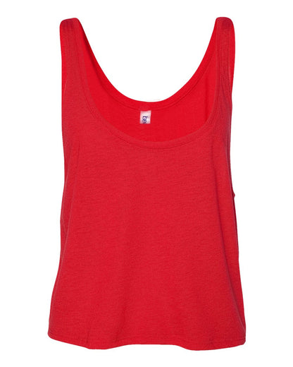 Women's Flowy Boxy Tank - Red