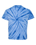 Youth Cyclone Vat-Dyed Pinwheel Short Sleeve T-Shirt - Royal