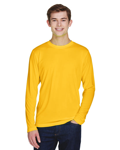 Men's Zone Performance Long-Sleeve T-Shirt - Sport Athletic Gold