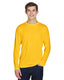 Team 365 TT11L - Men's Zone Performance Long-Sleeve T-Shirt - Sport Athletic Gold
