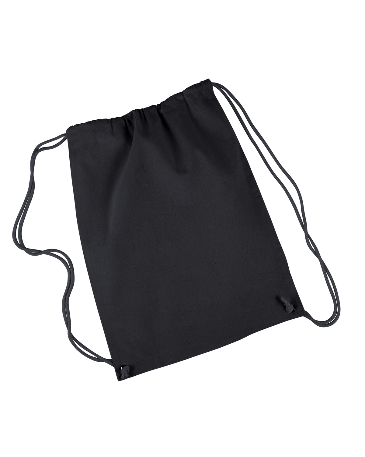 Cotton Canvas Drawstring - Black