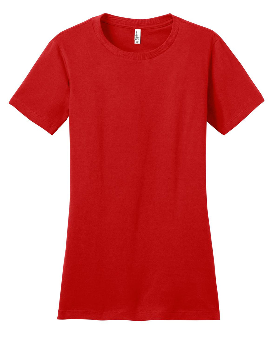 Women's Fitted The Concert Tee - New Red