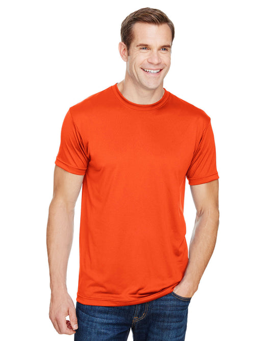 Unisex Polyester Performance T-Shirt - Bright Orange
