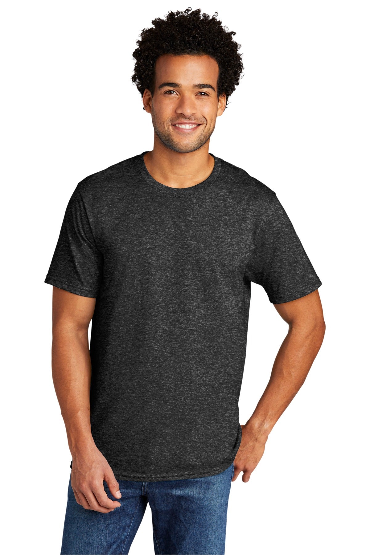 Tri-Blend Tee - Black Heather