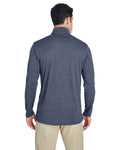 Men's Cool & Dry Heathered Performance Quarter-Zip - Navy Heather
