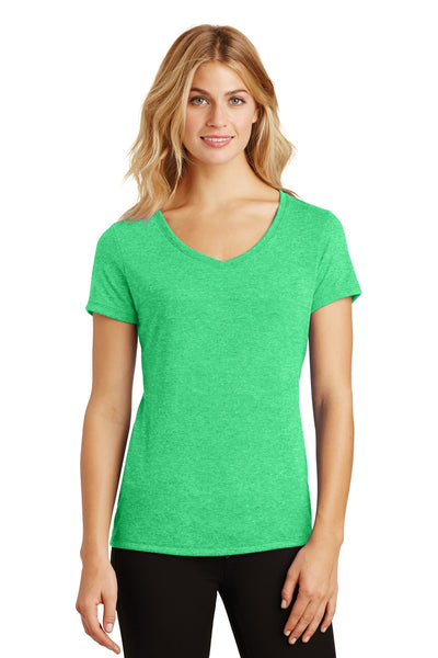 Women's Perfect Tri V-Neck Tee - Green Frost