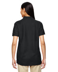 Women's Double Piqué Polo - Black