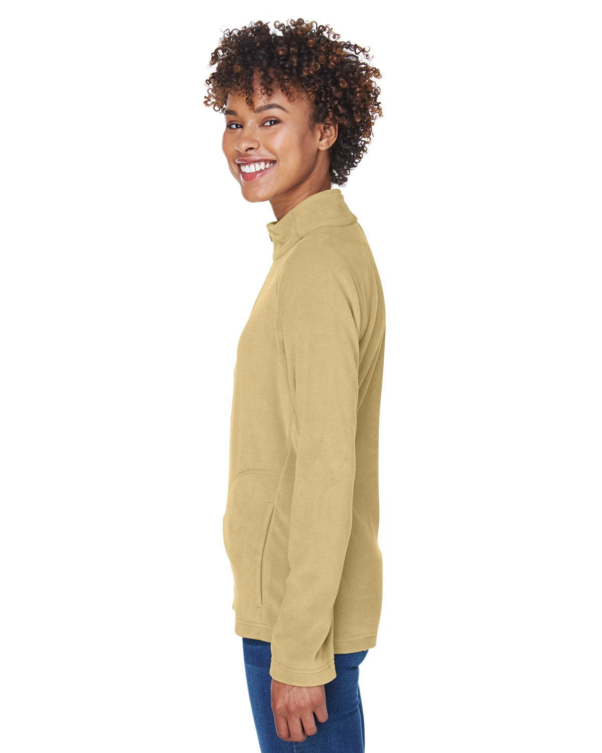 Women's Campus Microfleece Jacket - Sport Vegas Gold