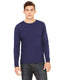 Bella + Canvas 3513 - Unisex Jersey Long-Sleeve T-Shirt - Navy Triblend