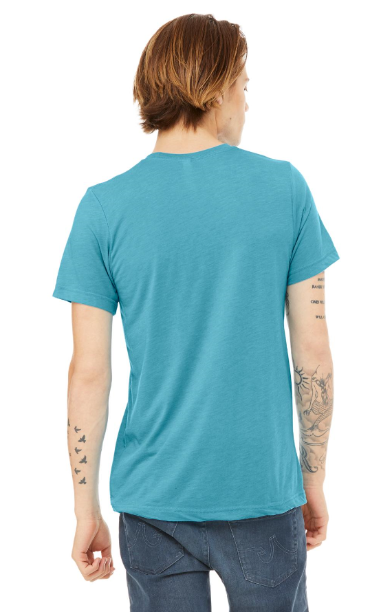 Unisex Triblend T-Shirt - Aqua Triblend