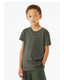 Bella + Canvas 3001YCVC - Youth Jersey T-Shirt - Heather Military Green