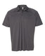 All Sport M1829 - Unisex Performance Three-Button Raglan Polo - Dark Gray Heather