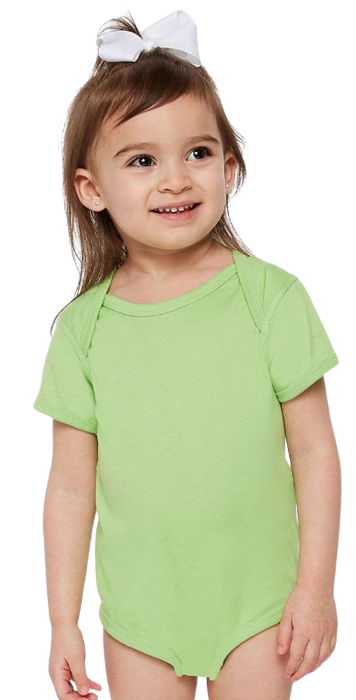 Infant Fine Jersey Bodysuit - Key Lime