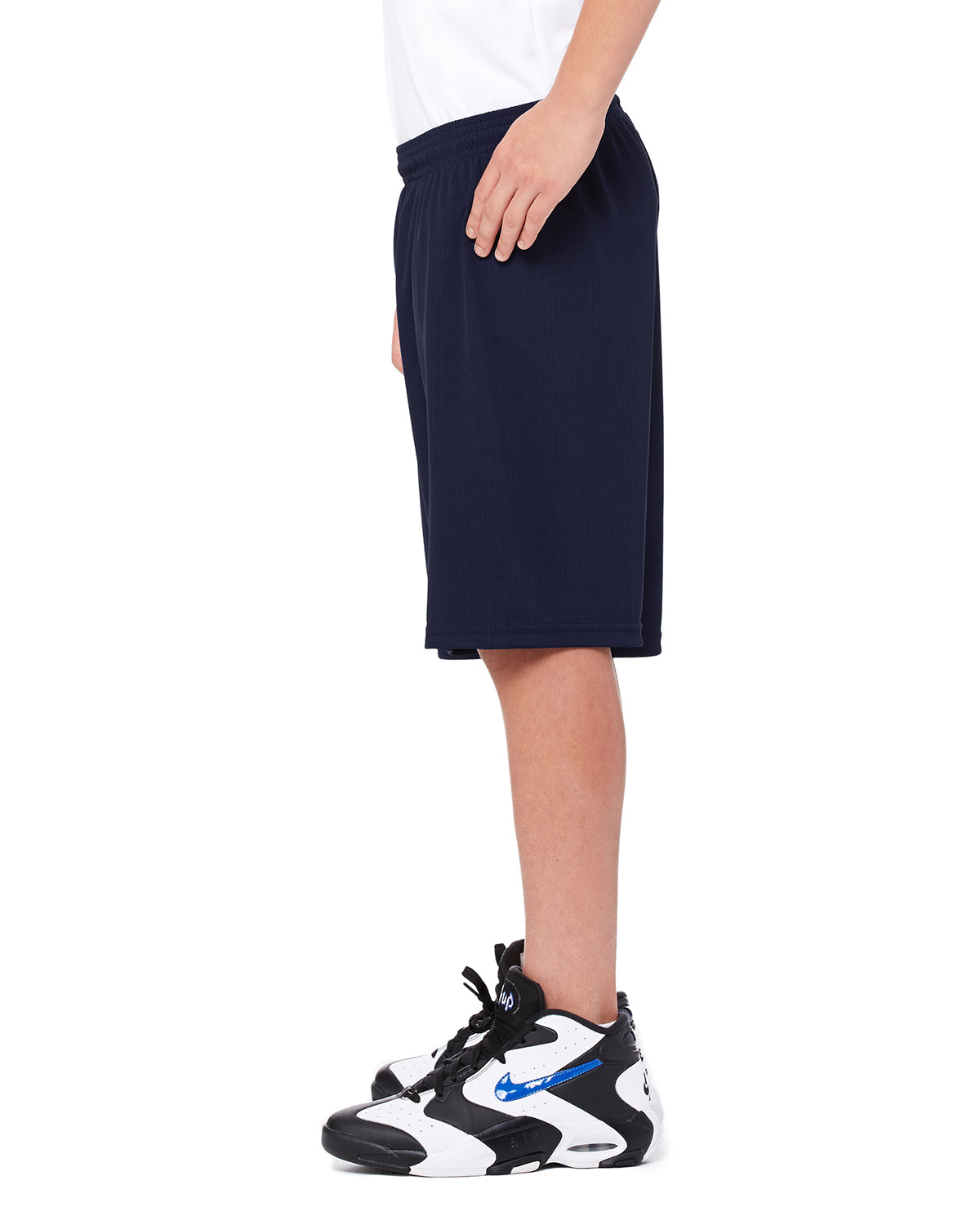 for Team 365 Youth Mesh 9" Short - Sport Dark Navy
