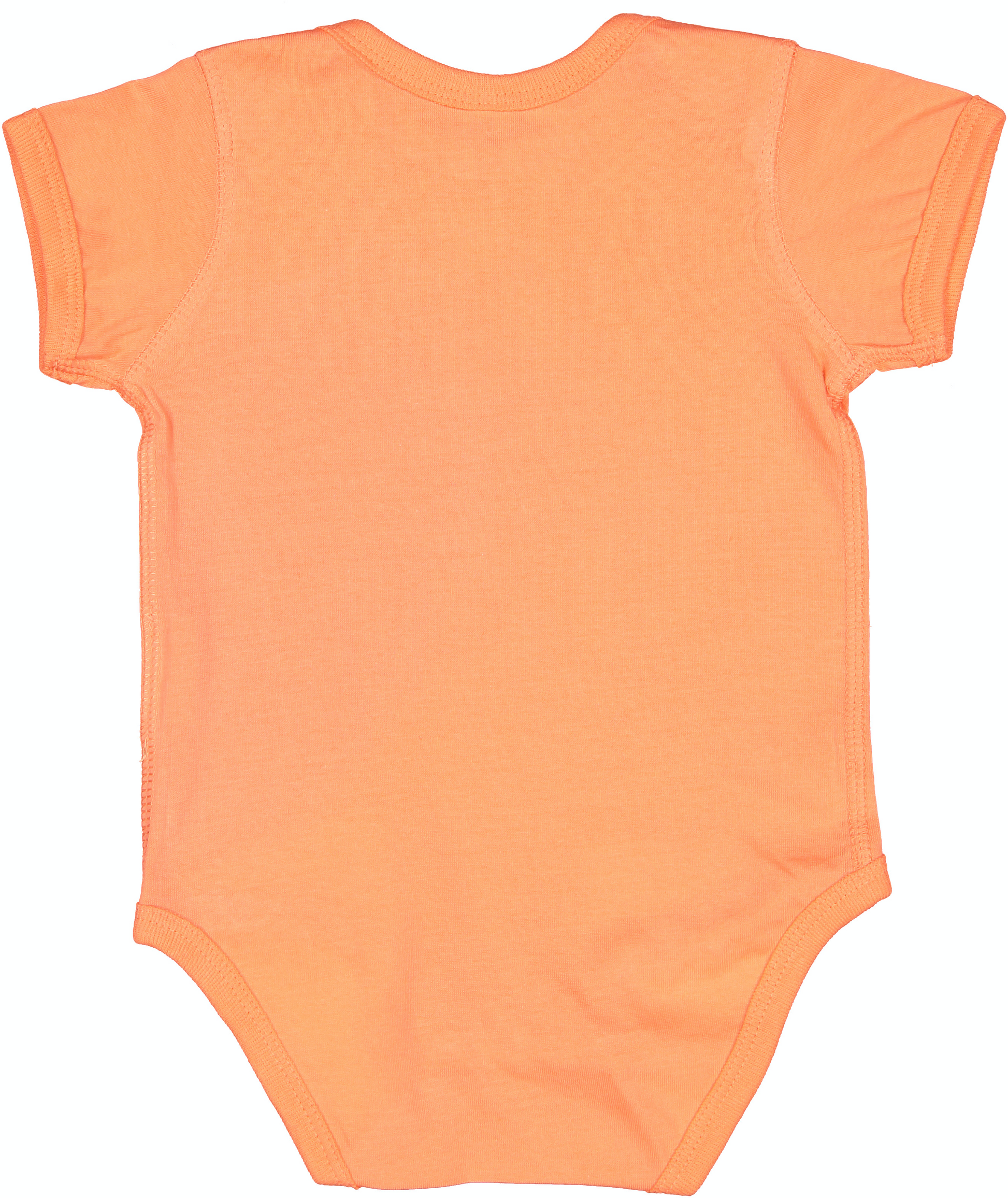 Infant Fine Jersey Bodysuit - Papaya