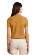 Women's Silk Touch Polo - Gold