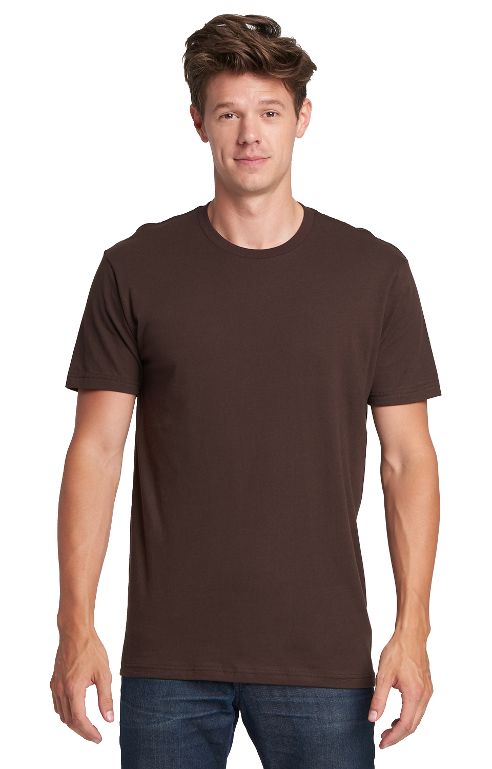 Unisex Cotton T-Shirt - Dark Chocolate