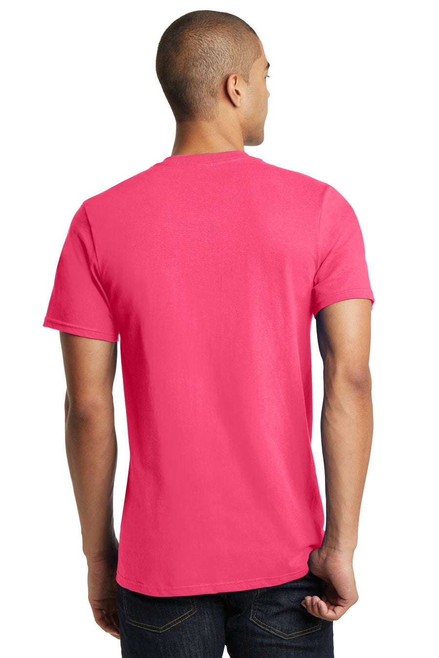 Unisex The Concert Tee V-Neck - Neon Pink