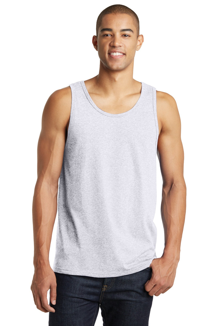 Unisex The Concert Tank - White Heather