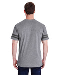 Men's Football T-Shirt - Gran Heather / Vintage Smoke