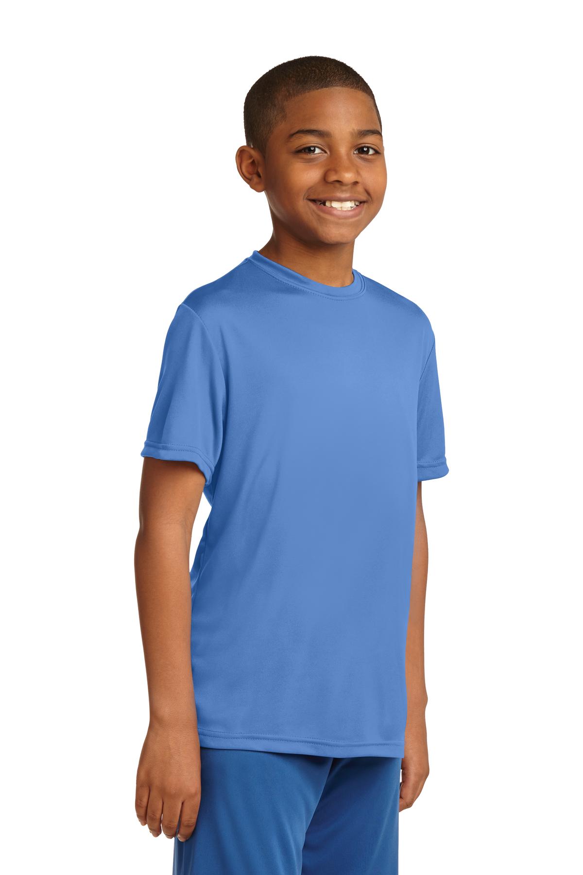 Youth PosiCharge Competitor Tee - Carolina Blue