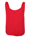 Women's Flowy Boxy Tank - Red