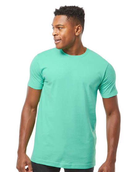 Unisex Fine Jersey Tee - Mint