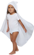 Rabbit Skins 1013RA - Infant Hooded Terry Cloth Towel With Ears - White