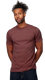 Tultex 0241TC - Unisex Poly-Rich Tee - Heather Burgundy