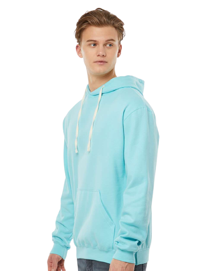 Unisex Fleece Pullover Hoodie - Purist Blue