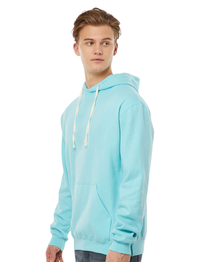Unisex Fleece Pullover Hoodie - Purist Blue