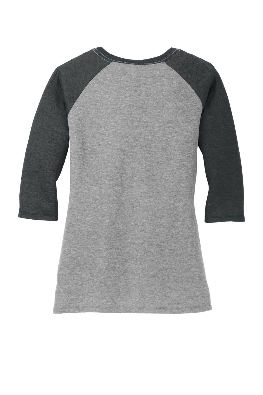 Women's Perfect Tri 3/4-Sleeve Raglan - Black Fr / Gray Fr