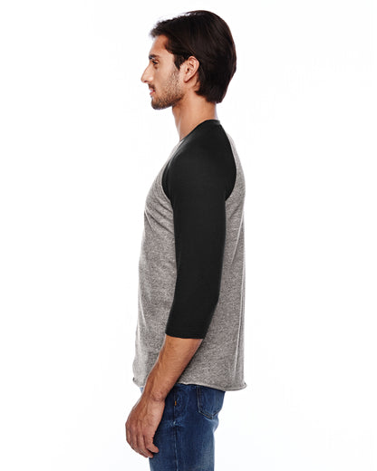 Unisex Baseball Eco-Jersey��� T-Shirt - Ec Black / Ec Tr Black