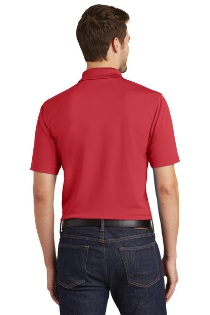 Unisex Dry Zone UV Micro-Mesh Polo - Rich Red