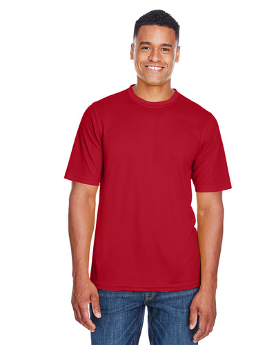 Men's Pace Performance Piqué Crewneck - Classic Red